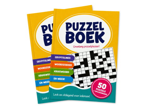 Softcover puzzelboekje
